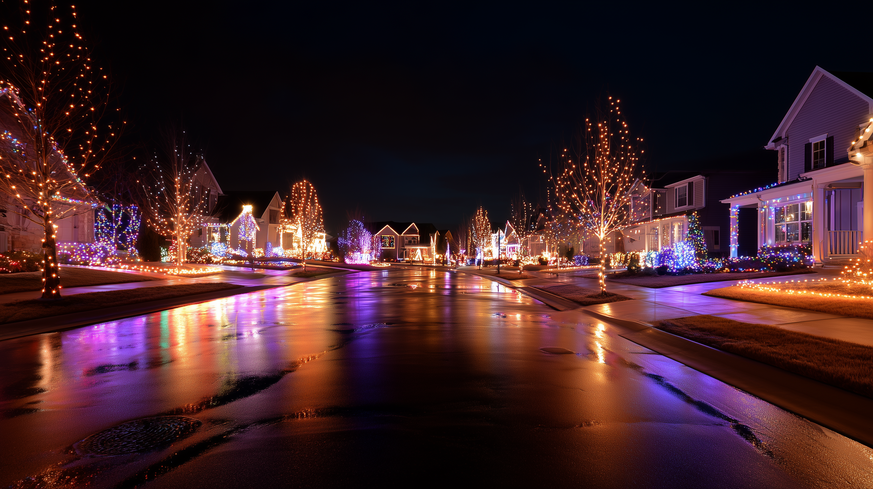 Summit Lighting Co. professional Christmas light installation in Utah County